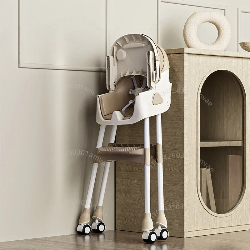 Silla de comedor para bebé multifunción con respaldo ajustable - imagen 4