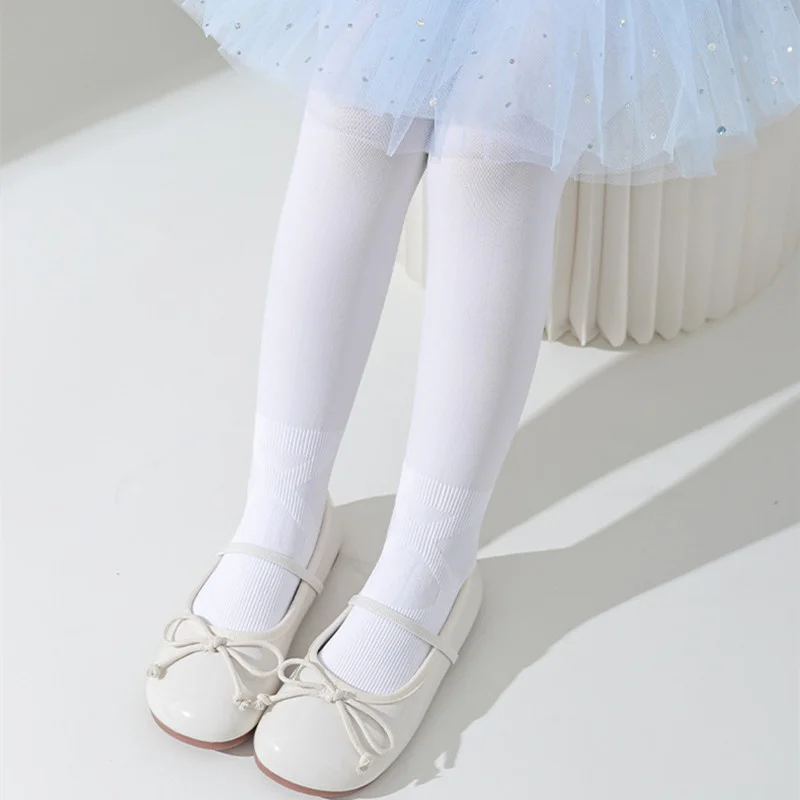 Mallas de baile infantiles suaves elasticas para primavera verano - imagen 4