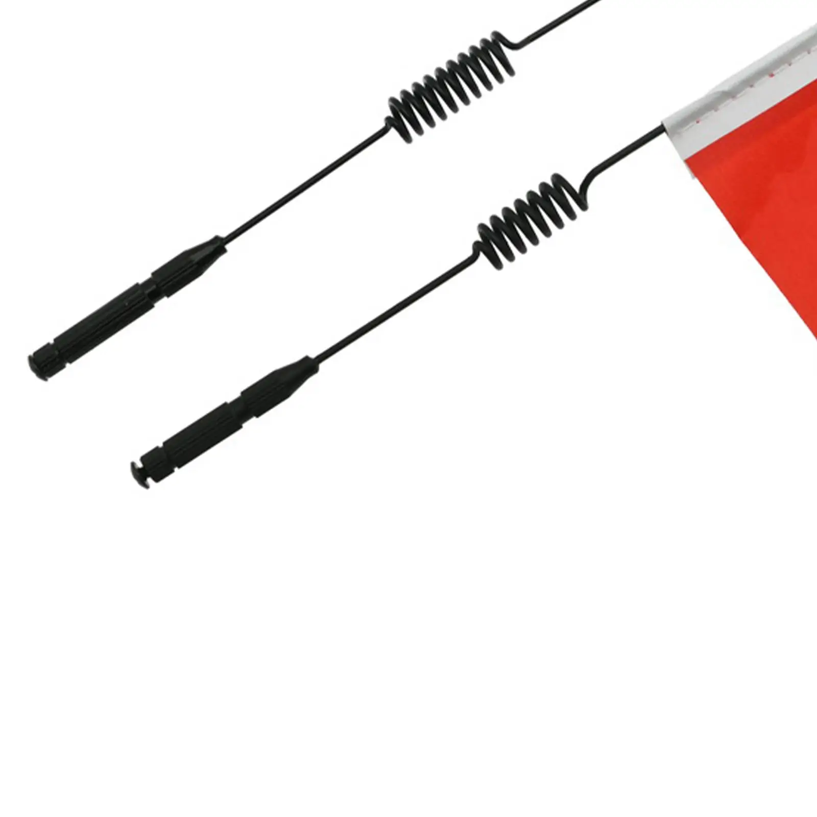 Antenas metálicas con bandera para coche teledirigido todoterreno - imagen 3