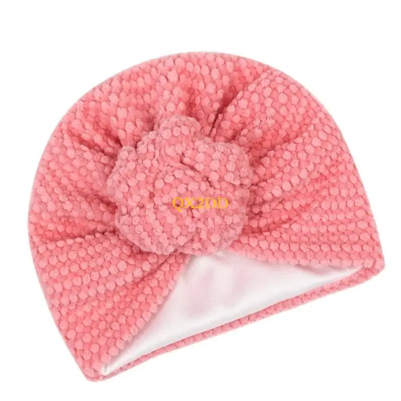 QX2D Gorros de punto cálidos, cómodos para bebés y niños pequeños - imagen 5