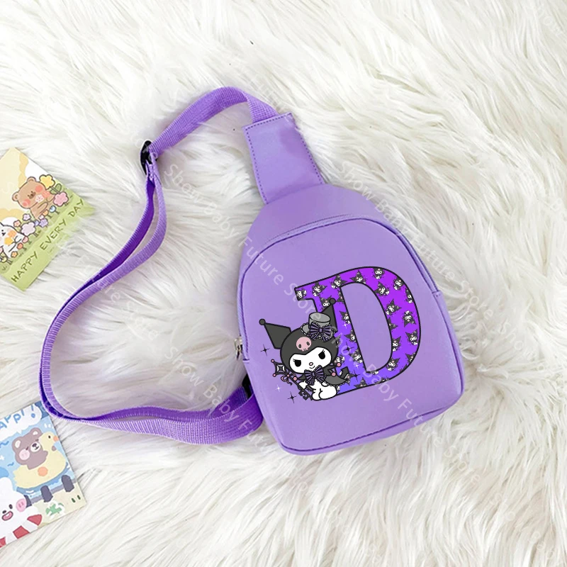 Bolso cruzado ligero Kuromis con estampado kawaii para niños - imagen 4