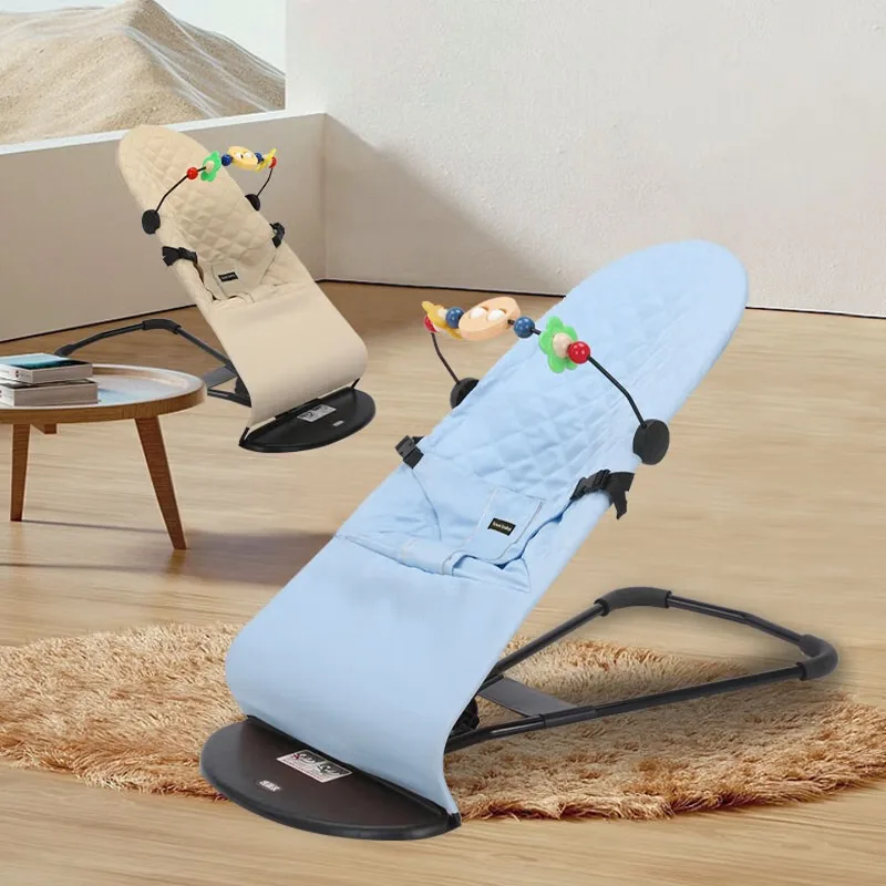 IMBABY Hamaca mecedora plegable para bebé con reclinado regulable - imagen 2