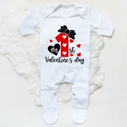 Pijama bebé San Valentín mono recién nacido regalo Día del Amor