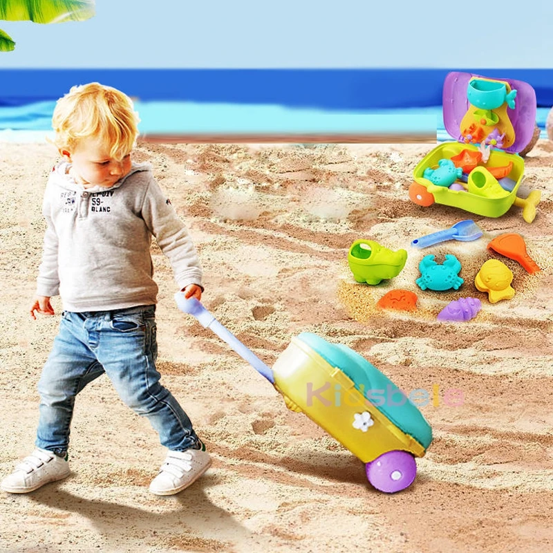 Juguetes de playa para bebés: kit agua y arena - imagen 2
