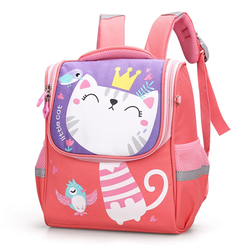 Mochila infantil con diseño de gato