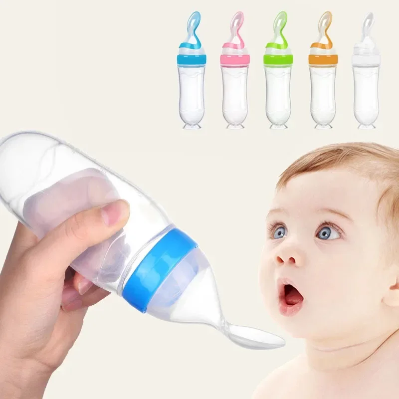 Cucharas de silicona para bebé – Suaves, seguras, antideslizantes - imagen 2