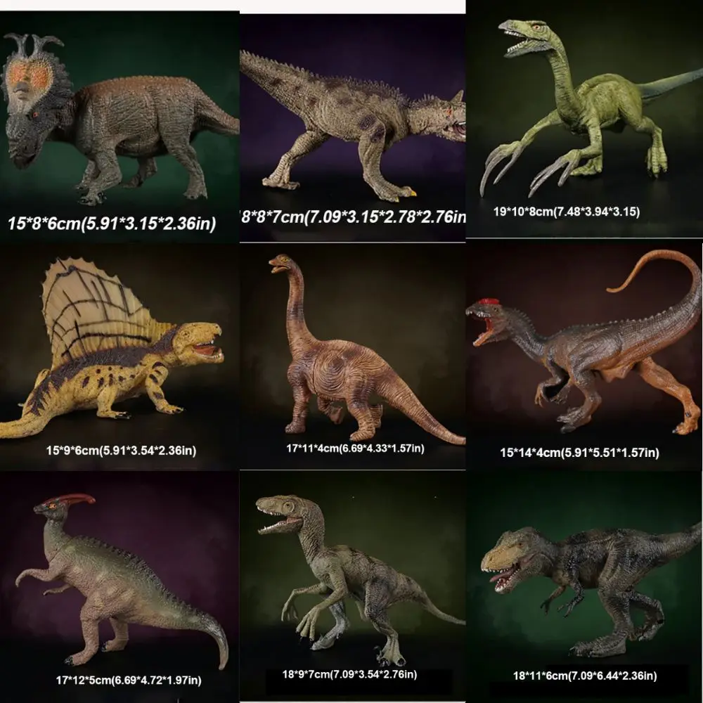 Dinosaurio T-Rex realista en posición de ataque