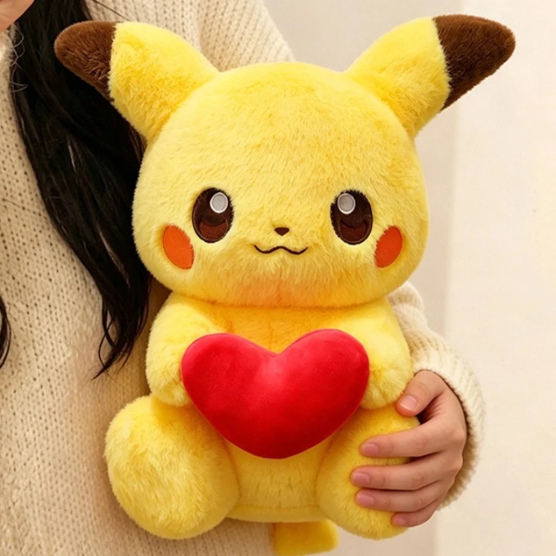 Peluche Pikachu grande Pokémon estilo tierno, juguete suave para niños - imagen 2