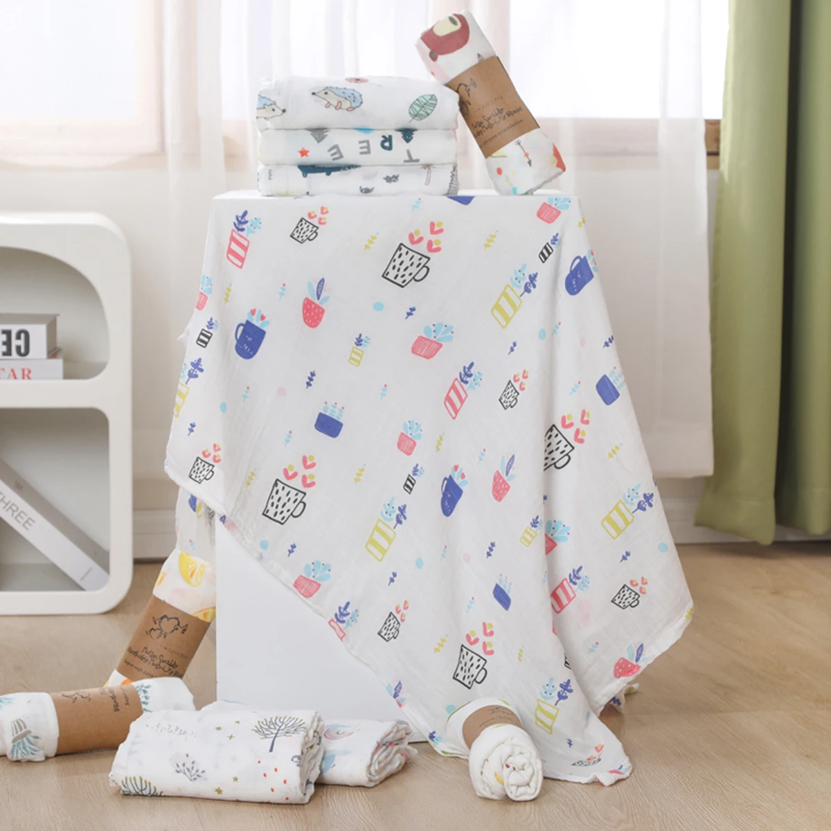 Manta muselina suave para bebé – Transpirable - imagen 5