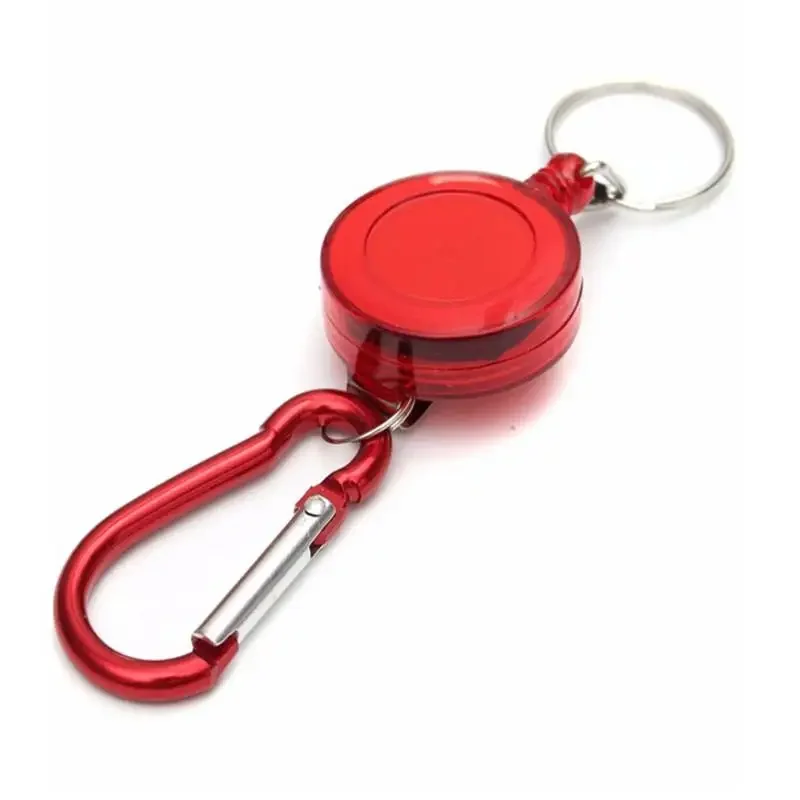 Portacredenciales retráctil escolar con cordón – Tarjetero ABS para niños - imagen 4
