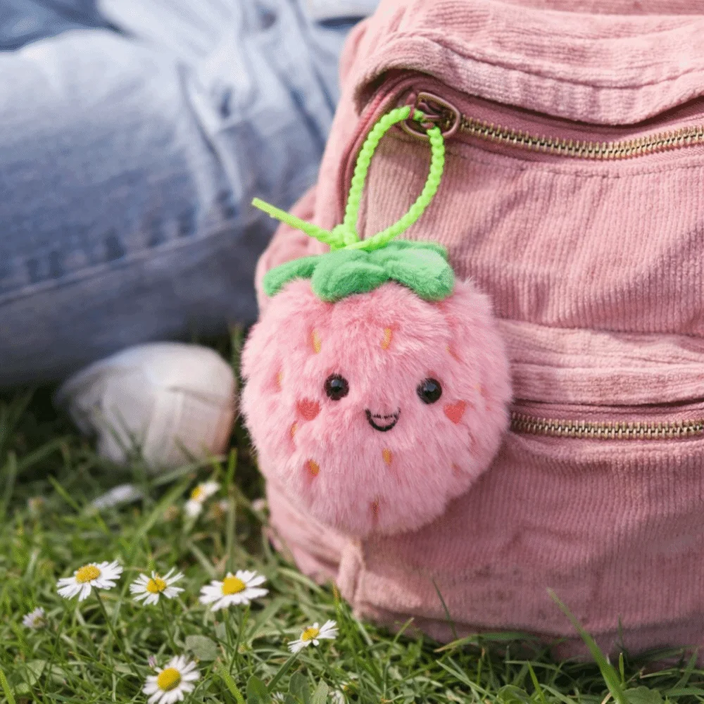 Peluche fruta portátil con cuerda