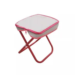 Silla plegable portátil ultraligera con asa para camping y picnic