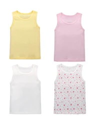 Camiseta sin mangas algodón fino bebé niña – Suave transpirable
