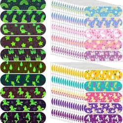 Tiritas infantiles luminosas impermeables de dibujos animados