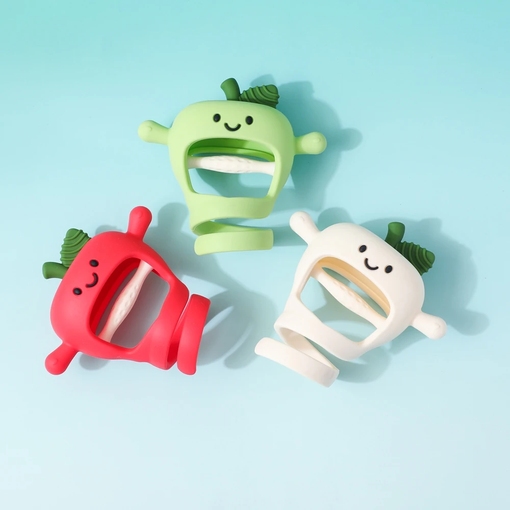 Textura de silicona para el cuidado dental