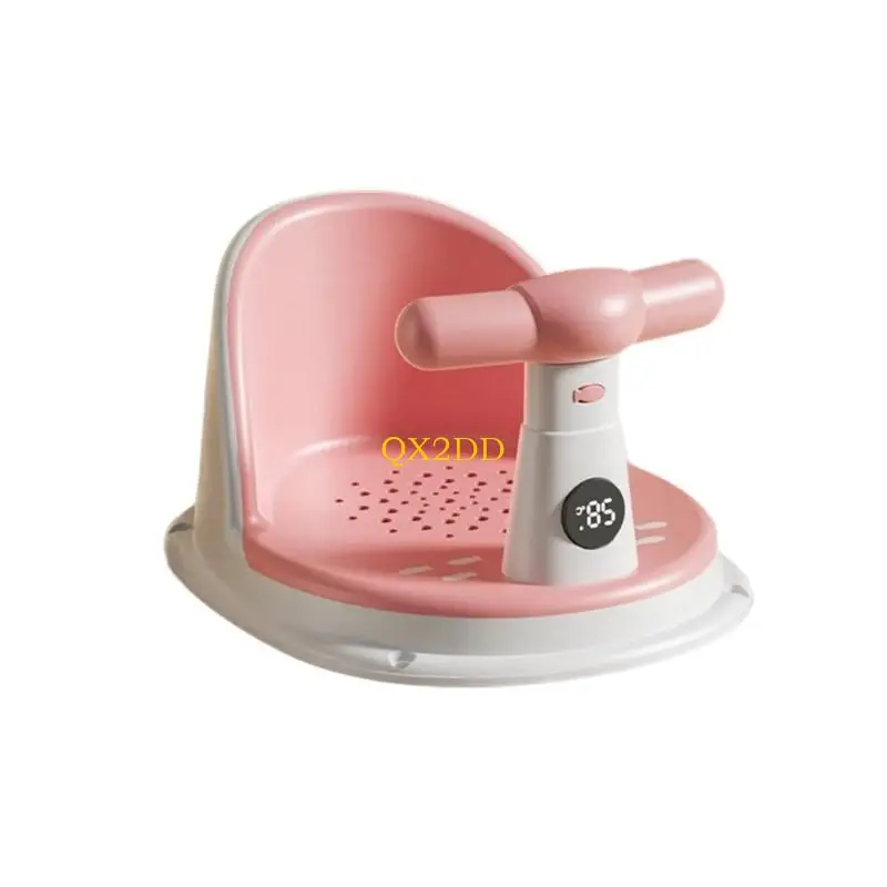 Silla de baño para bebé ligera con copa segura antideslizante - imagen 3