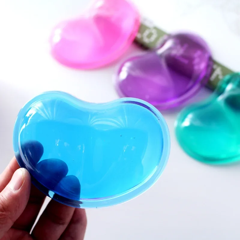 Reposamuñecas de gel silicona con alfombrilla ergonómica corazón - imagen 4
