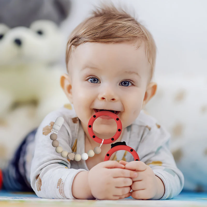 Cuentas para masticar y dentición