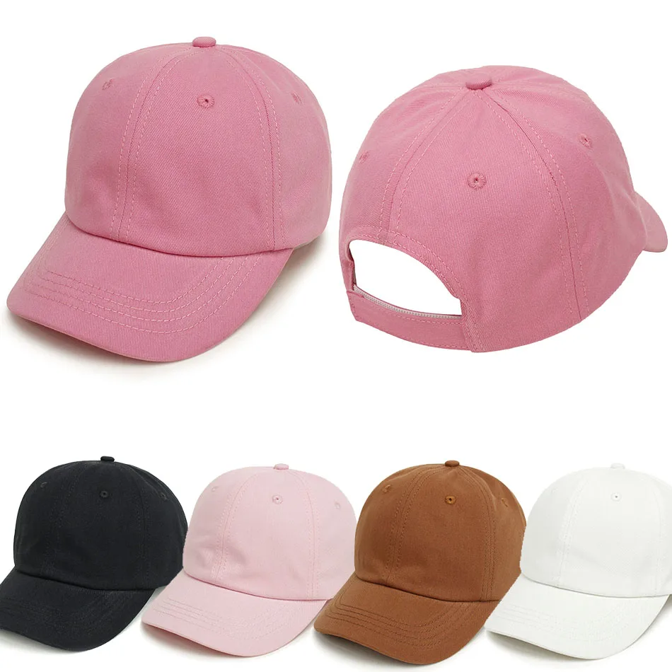 Gorra de béisbol infantil de algodón suave para sol - imagen 2