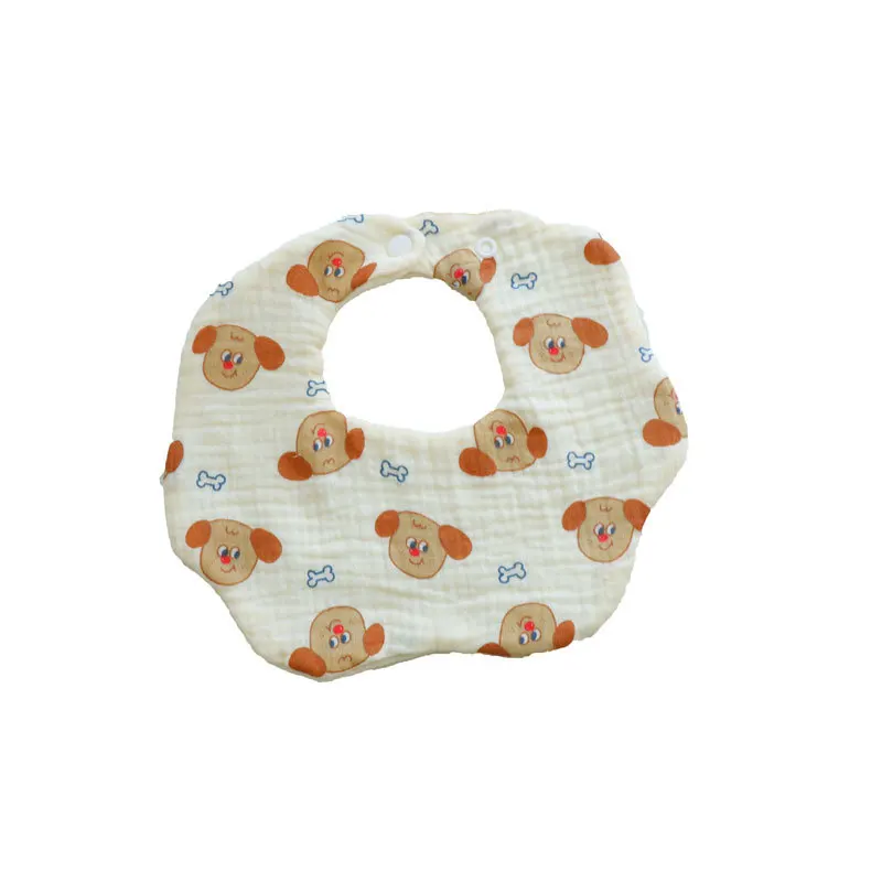Baberos de gasa con forma de pétalo bandana para bebés recién nacidos - imagen 3