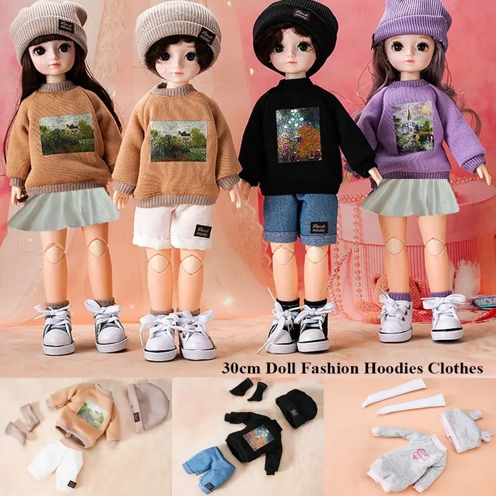 Sudadera con capucha hecha a mano para muñeca pequeña - imagen 2