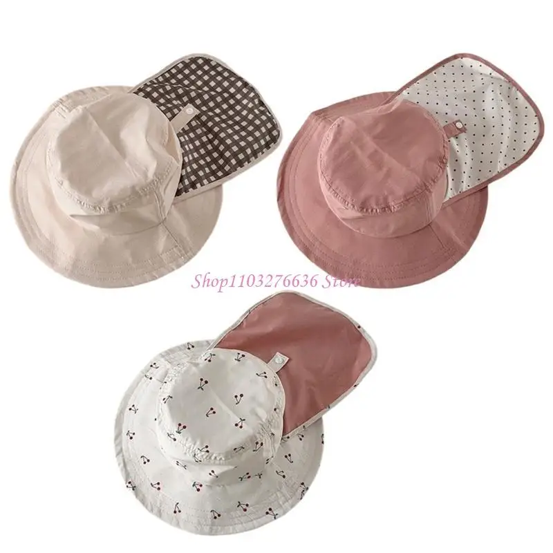 R6FD Kids gorro de pescador con protección solar y cubrecuellos - imagen 4
