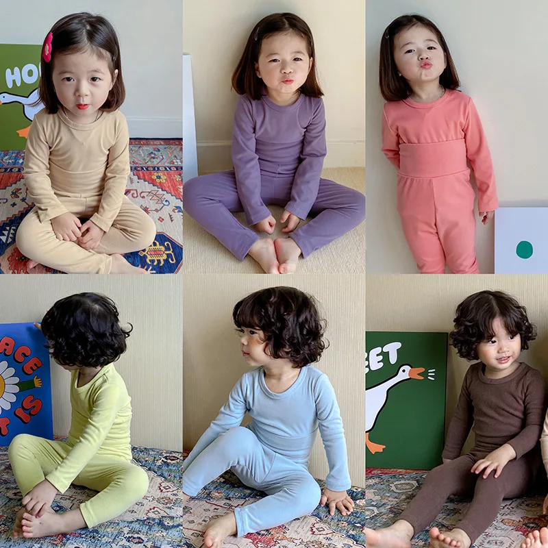 Pijama infantil de algodón suave para niños - imagen 2