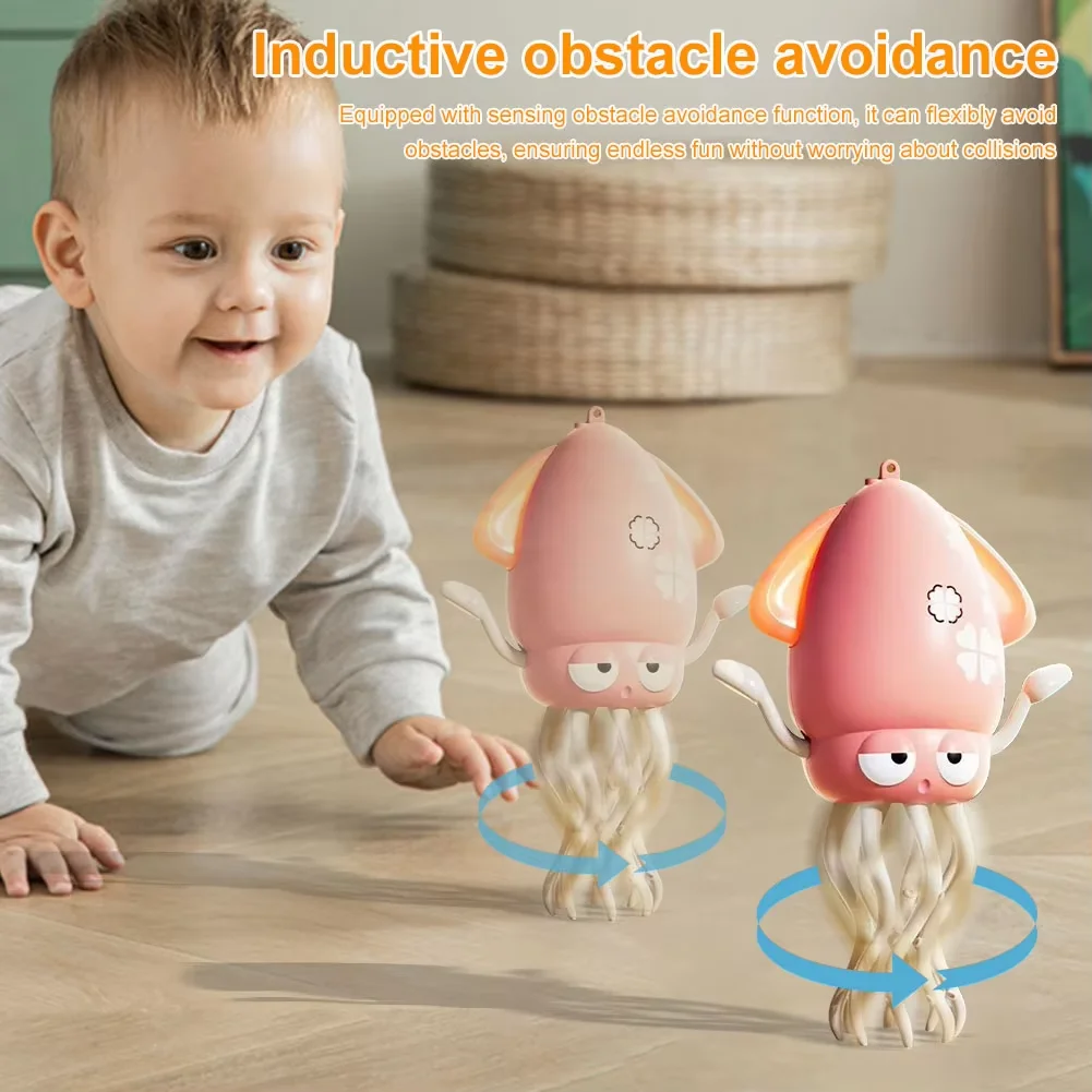 Pulpo musical interactivo para bebé – Baila con luces y sonidos - imagen 4