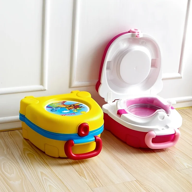 Inodoro portátil plegable para niños con funda de viaje - imagen 5