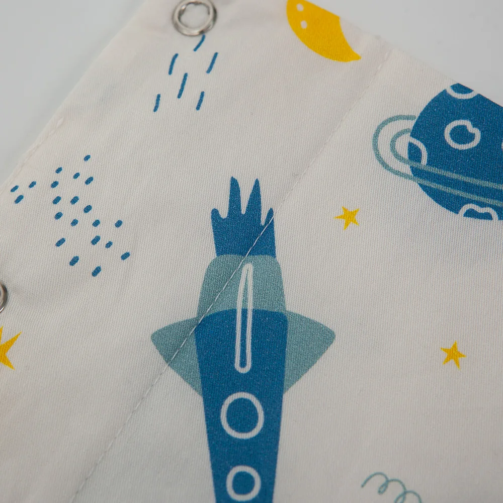 Detalle del estampado y acabado