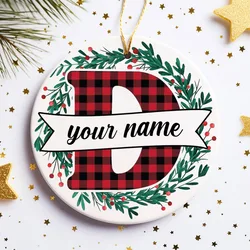 Adorno de Navidad personalizado con nombre - Regalo para bebé