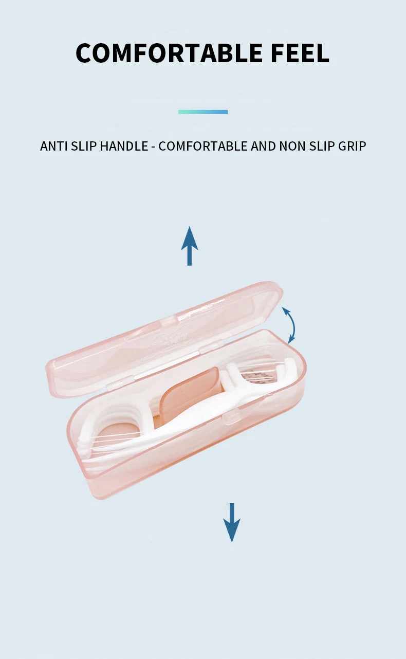 Mini hilo dental portátil - compacto