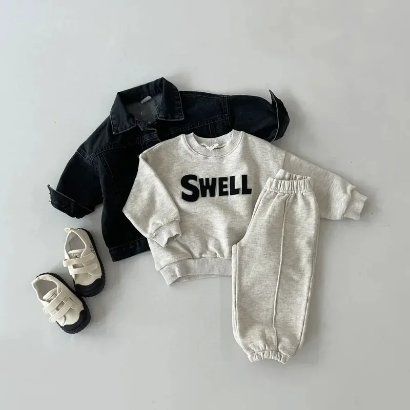 Pantalones deportivos holgados de algodón para niños – unisex - imagen 3