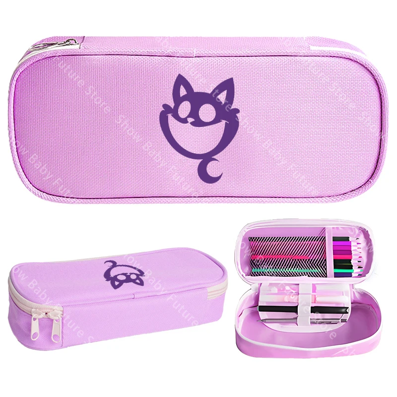 Bolsa de lápices Smilings Critters de tela Oxford infantil - imagen 2
