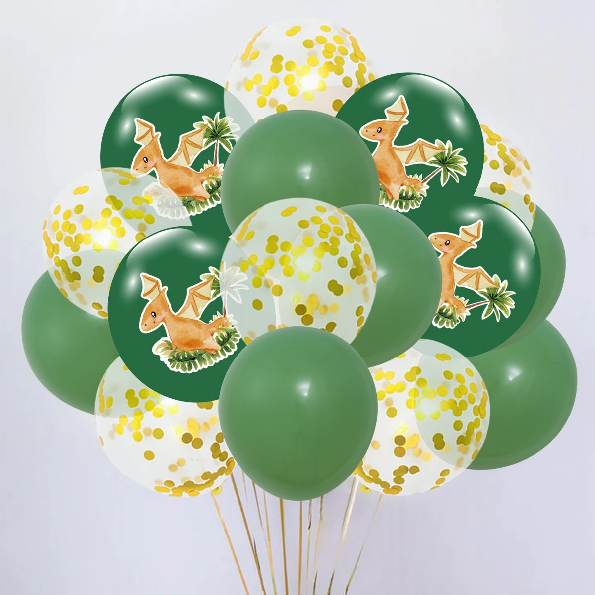 Globos dinosaurio para cumpleaños – Decoración safari infantil - imagen 2