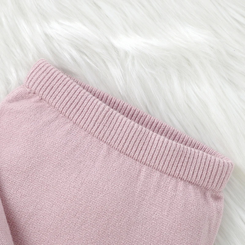 Conjunto pelele de punto para bebé 0-9 meses – Manga larga