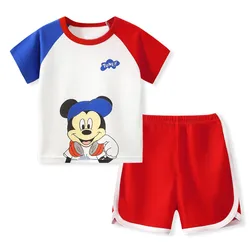 Conjunto de verano niño Mickey Mouse: camiseta y pantalón corto