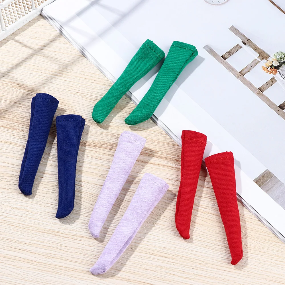 Calcetines de tubo medio para muñecas BJD – Color caramelo - imagen 3