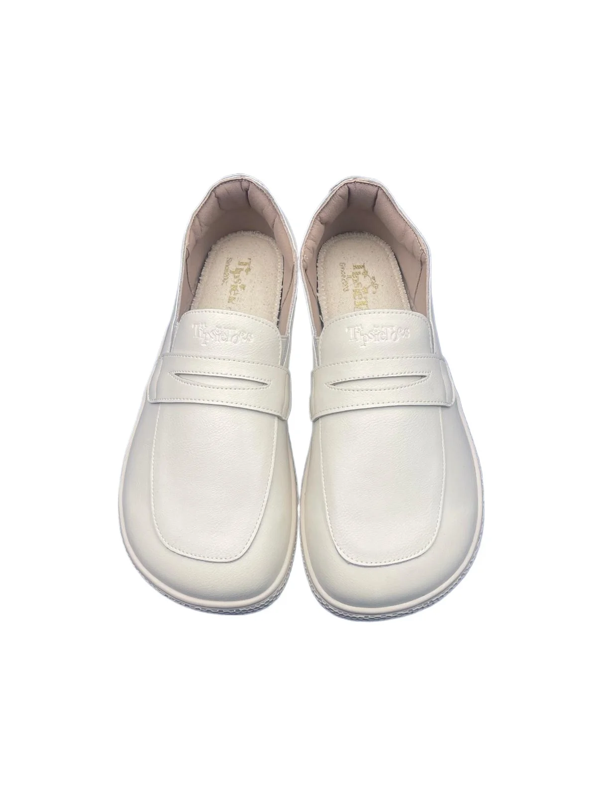 Tipsietoes 2025 Zapatillas descalzo de cuero genuino suela plana - imagen 2