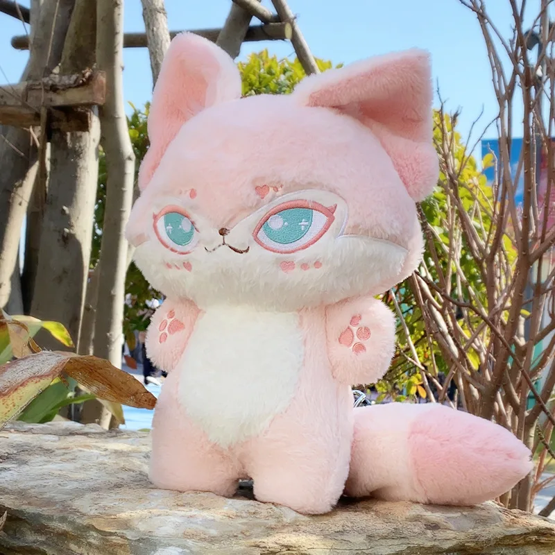 Peluche de lobo suave para niña, regalo tierno de habitación infantil - imagen 5