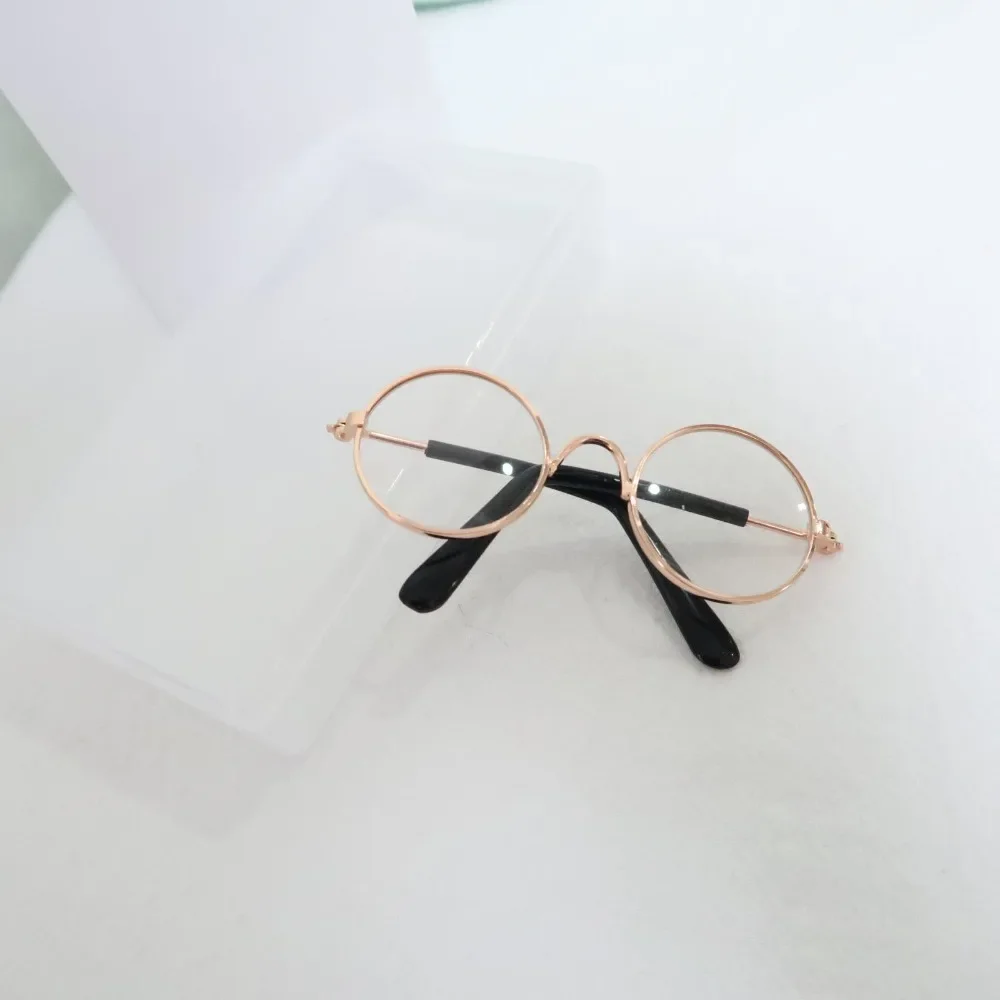 Gafas para muñecas con montura redonda multicolor de juguete - imagen 5