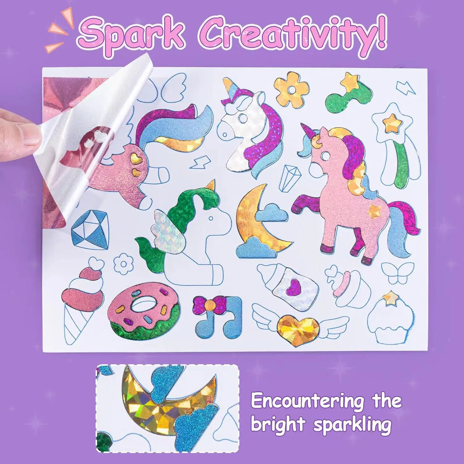 Kit de manualidades de aluminio para niñas – princesa - imagen 3