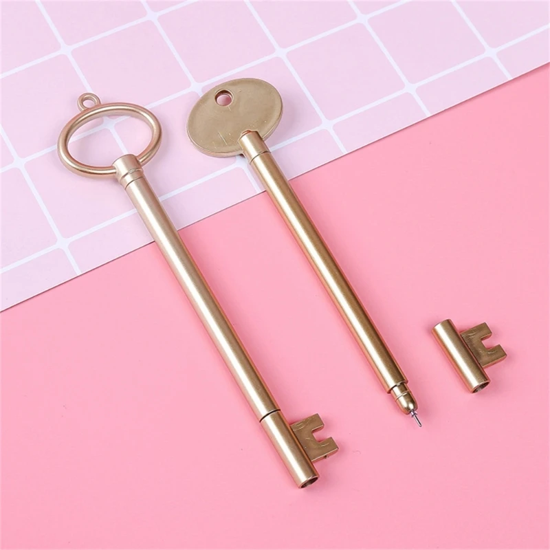 Bolígrafos de gel originales para niños – Recargables con forma llave - imagen 2
