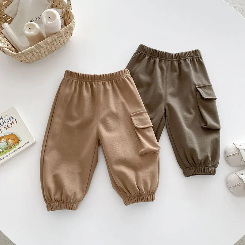 Milangel Pantalones Bombachos Algodón Niño - Otoño - imagen 2