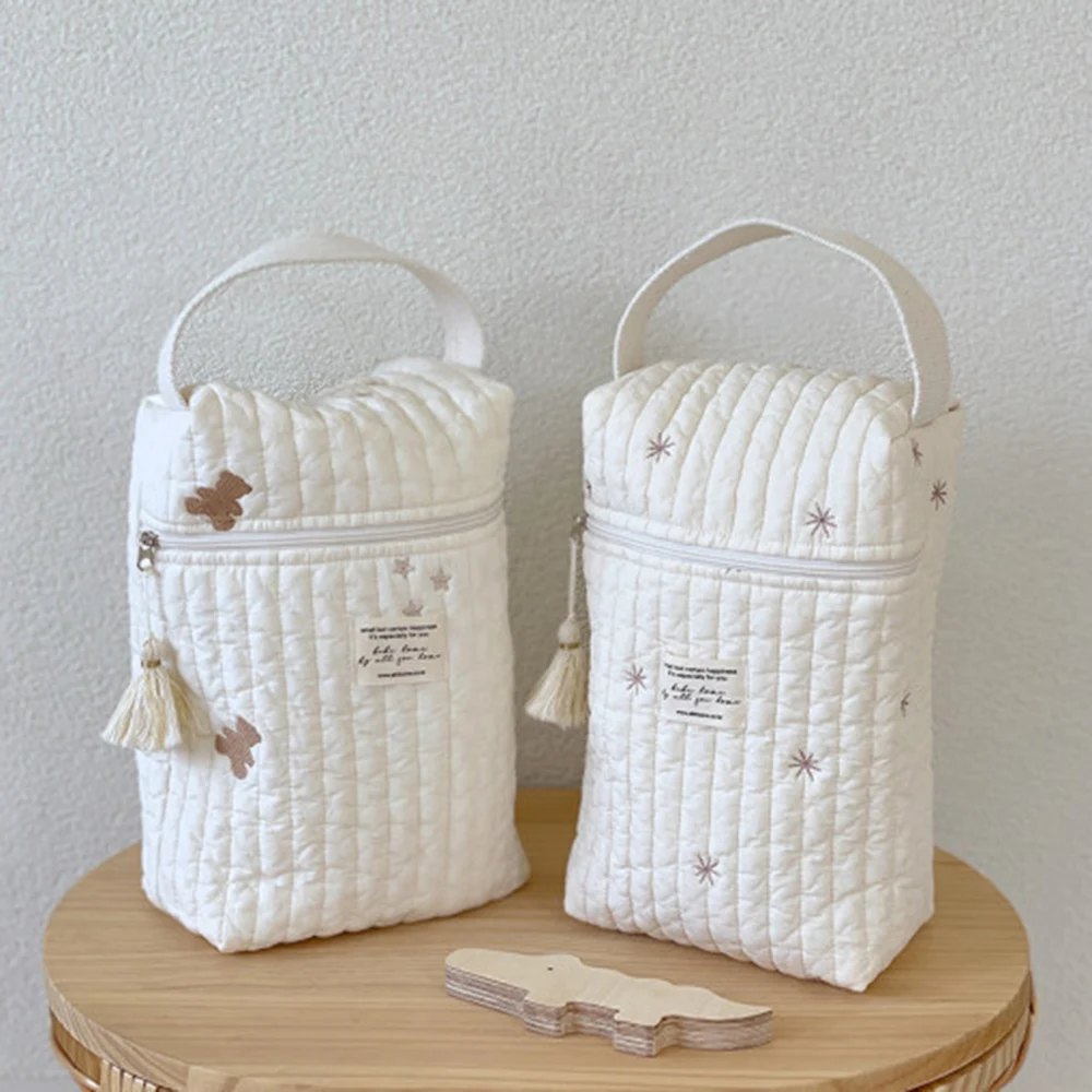 Bolsa de pañales acolchada reutilizable para bebé - imagen 3