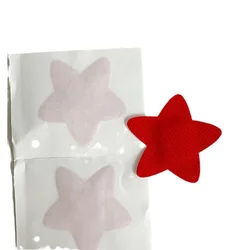 Tiritas adhesivas en forma de estrella para heridas – Rojo