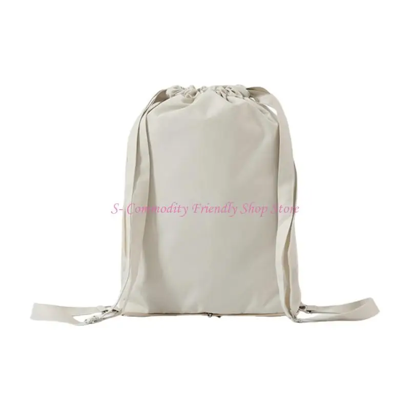 Mochila cambiador con cordón de gran capacidad y organizador
