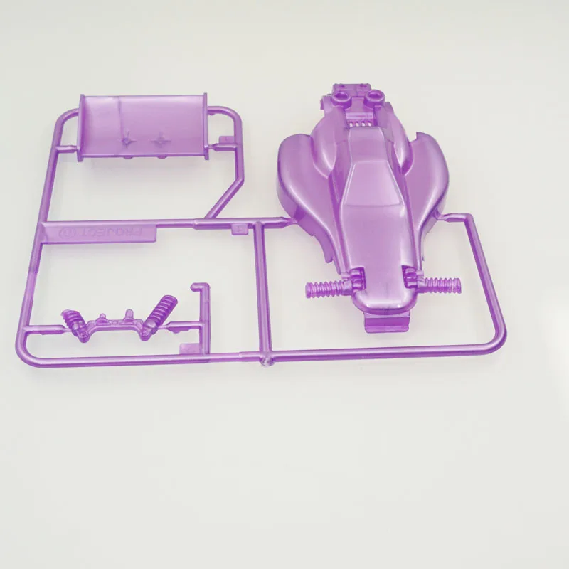 Tamiya Mini 4WD ASTUTE Coche de Carreras Transparente - imagen 2