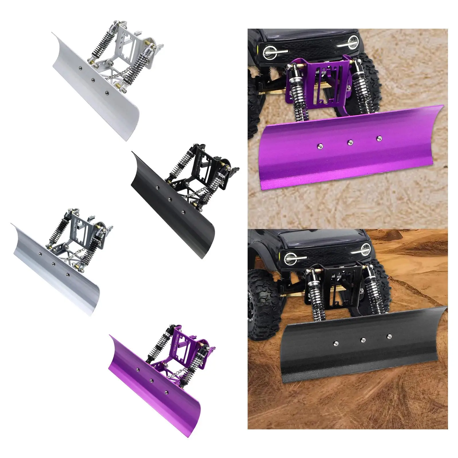 Cuchillas de recambio para quitanieves RC en autos y todoterreno - imagen 2