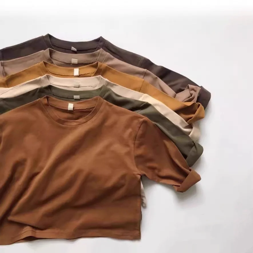 Camiseta de bebé manga larga de algodón suave para primavera y otoño - imagen 3